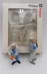 Preiser 45038 Bricklayer Figures Ln/box. Fixed Price $34.99.