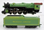 Ahm/rivarossi Ho Scale 5087-E Crescent Limited 4-6-2 Steam Engine & Tender #1396. Fixed Price $229.00.