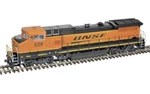 Atlas Ho Scale Dash 8-40BW Bnsf #514 Silver Dc Version 10004310. Fixed Price $139.16.