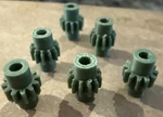 Ho Scale Drive Axle Gear (6) Fits Athearn Blue Box/proto GP7 GP9 GP18 GP30 SD40. Fixed Price $5.49.