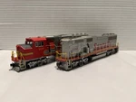 Ho Scale Athearn Rtr Bnsf War Bonnet & GP60B Read!. Fixed Price $139.99.