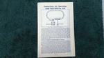 Lionel Train Outfit 1513S Instructions Photocopy. Fixed Price $5.00.