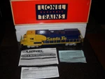 -lionel 6-18212 Santa Fe Dash 40-B "non Powered Unit-diesel Engine #8212. Fixed Price $169.00.