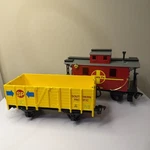 Echo Classic Rail Train Set Scale Santa Fe Caboose Southern Pacific Freight. Fixed Price $24.99.
