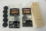 Made The Usa Pinewood Cub Scout Derby Kit And Wheels Flat Weights. Fixed Price $14.77.