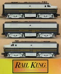 Mth Railking 30-2174-1/3 B&o Alco FA-1 A-b-a Diesel Engine W/PS1 O-gauge Lnib. Fixed Price $299.99.