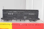 Rare Mint Scale Ams Accucraft Classics Rgs Stock Cattle Car # 7401. Fixed Price $329.00.