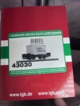 Lgb Train Scholler Eiskrem Container Car 43030. Fixed Price $120.00.
