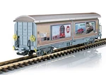 Lgb 48576 Rhaetian Railroad Four-axle Sliding Wall Boxcar. Fixed Price $315.58.