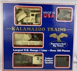 Kalamazoo G Scale Santa's Express Holiday Christmas Train Set W/ Controller. Fixed Price $349.99.