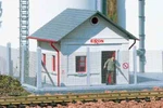 Piko G-scale New 2025 Oil Tank Depot Office Building Kit 62037. Fixed Price $126.71.