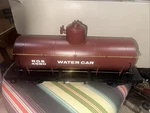 Lgb 4080 Y03 Rgs Water Tank Car. Fixed Price $89.95.