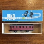 Piko Ho Dr Passenger Coach Car Vintage East Germany With Box ME224. Fixed Price $29.99.