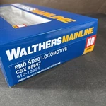 Walthers Mainline Ho Scale Emd SD50 Locomotive Csx #8697 910-10354 New Train. Fixed Price $159.95.