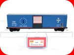 Scale **boston & Maine** Bicentennial Box Car Micro Trains Special Nse 07-85. Fixed Price $37.95.