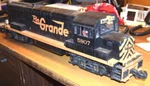 Aristocraft Scale Trains U25B Rio Grande Rr #22107 Airwire 900 R/c & Sound. Fixed Price $595.00.