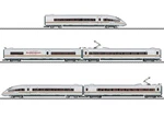 Ice Powered Car Train, Class 403 "railbow" & Add-on Set 43739-37784. Fixed Price $799.00.