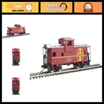 Ho Scale Wide-vision Caboose Ready Run Freight Train Model Atchison, Tope. Fixed Price $53.99.