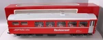 Lgb 3068 Scale Rhb Red Restaurant Diner Car (metal Wheels) Ex/box. Fixed Price $159.49.