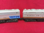 Lionel #6-8020 Diesel Locomotive With 6-8021 Non-powered B Unit. Fixed Price $74.00.