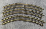 Aristocraft G Scale Brass 12" Curve Track 6 Sections. Fixed Price $40.00.