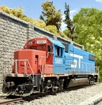 Athearn Genesis Ho Scale Grand Trunk & Western GP38-2 Dcc/sound/nib Weathered. Fixed Price $455.00.