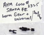 Ho / Ahm Switcher Loco #2325 Santa Fe Worm Gear + Universal Htf Parts. Fixed Price $12.25.