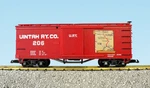 Usa Trains G Scale 19027C Woodside Box Car Uintah Map Road #207 Red. Fixed Price $83.99.