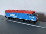 Walthers Trainline - Ho Scale Metra F40PH #163 Dc/silent. Fixed Price $55.00.