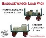 Ho Railroad Station Detail Piles Luggage & Freight Come All Finished 1/87 Scale. Fixed Price $11.99.