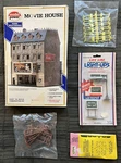 Lot Scale Model Power Movie House Life-like Light-ups Atlas Track Nails Etc. Fixed Price $49.99.