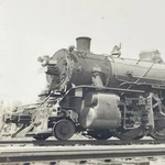 Railroad Wabash Line Edwardsville Vintage Photograph 30S 1935 Locomotive. Fixed Price $12.95.
