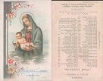 Santino Della Madonna Libro N.2922. Fixed Price $22.74.