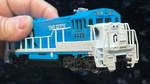 Bachmann Ho Diesel Locomotive The Rock 4425 Lighted Blue White Black 213 Bin. Fixed Price $49.99.