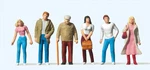 Preiser 68203 Scale 1:50 Passers-by. Fixed Price $31.99.