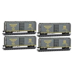 Micro-trains 98300233 Western Pacific Wp Merchandise Dispatch 40' Box Car Set. Fixed Price $107.96.