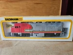 Bachmann Ho Scale 0676 Emd F40PH Diesel Locomotive In Box. Fixed Price $39.99.