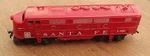 Gilbert American Flyer Ho L-3003 F3A Santa Fe. Fixed Price $49.95.