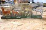 Lot Of Elastolin Wild Animal Figures Preiser Gauge 1:24 Scale. Fixed Price $27.95.