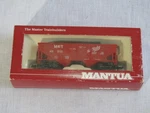 Vtg Mantua Scale Heavy 32' Hopper W/coal Load 729-077, Mkt Katy 40250. Fixed Price $12.95.