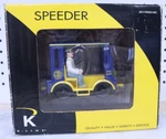 Nice New Open Box Display K-line Alaska Railroad O-scale Speeder Model K2628-13. Fixed Price $99.99.