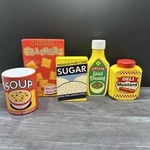 Melissa & Doug Wooden Pantry Products Play Food Replacement Parts (5 Pcs). Fixed Price $13.50.