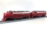 Ho Athearn 2204 Lehigh Valley F7AA Set #576, 578 (both Powered). Fixed Price $90.00.