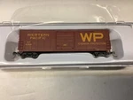 Atlas #50005244 Scale Western Pacific X72 Box Car Rd. #4058. Fixed Price $20.95.