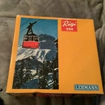 Lehmann Rigi 900 Cable Car Gondola Railway Toy Western Germany W/ 2 Figures. Fixed Price $65.00.