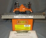 Mth 30-5241 Halloween #1031 (orange) "bump-n-go" Hand Car O/027 Ga Wks/ Lionel. Fixed Price $85.00.